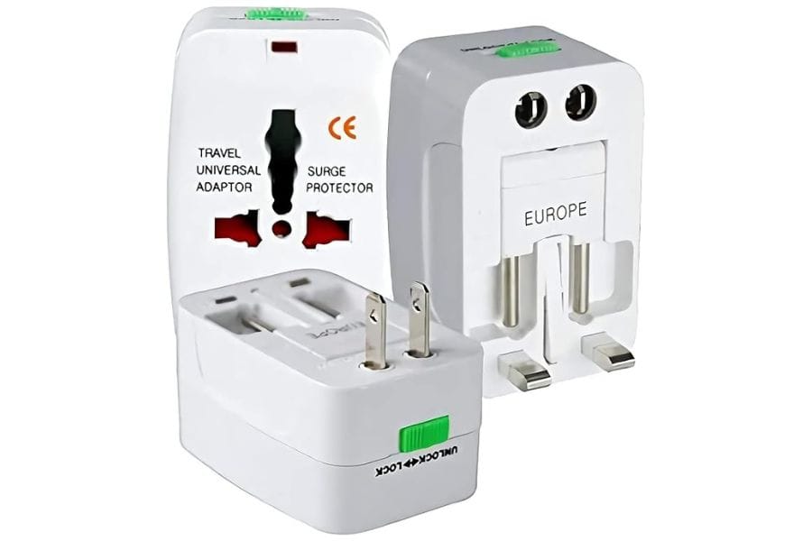 adaptador de tomada universal para viagem