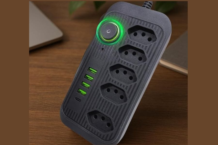 extensão de tomada com usb