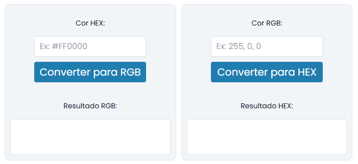 conversor de cores