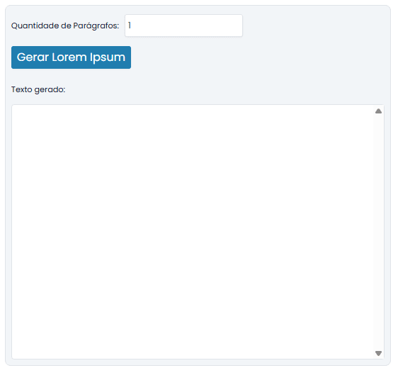 gerador de lorem ipsum